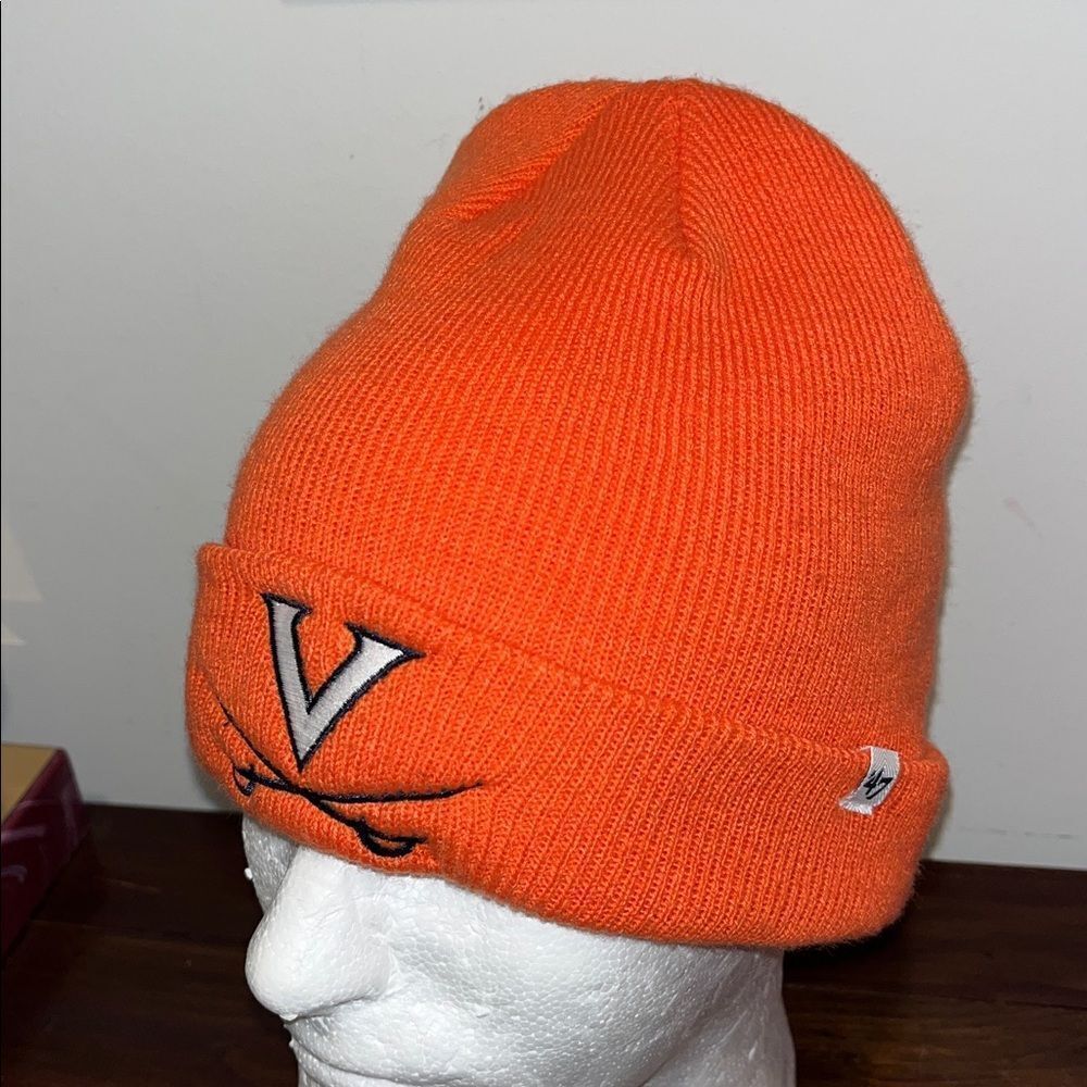 UVA Virginia CavaliersβWahoos Orange Golf head Beanie winter cap hat